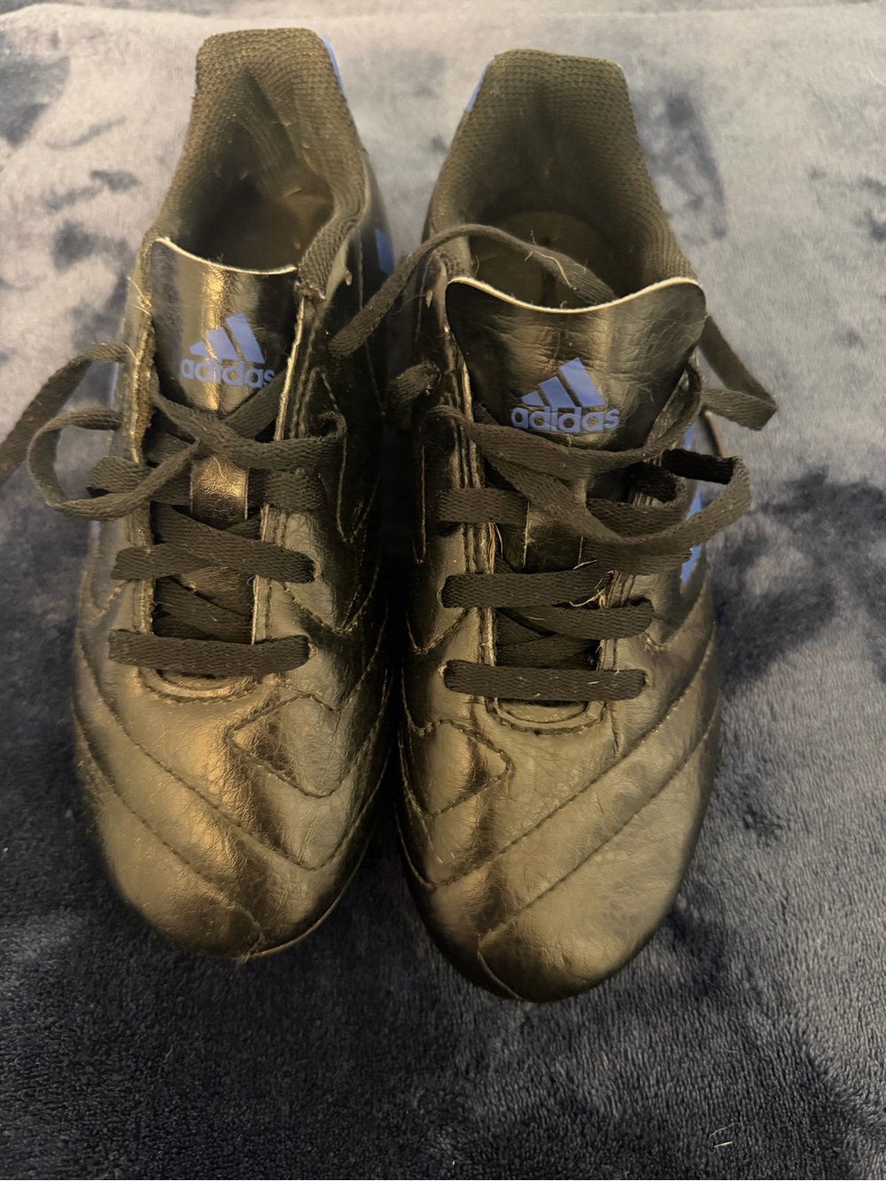 Adidas soccer cleats & shin guards